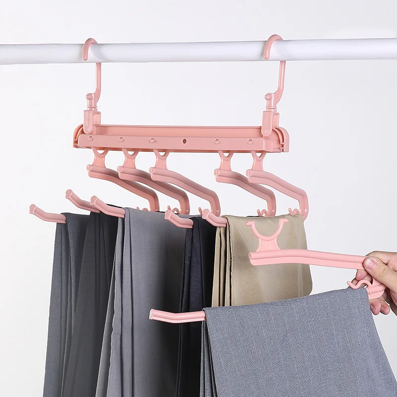 Многослойная вешалка для брюк многофункциональная подвесная полка креативный