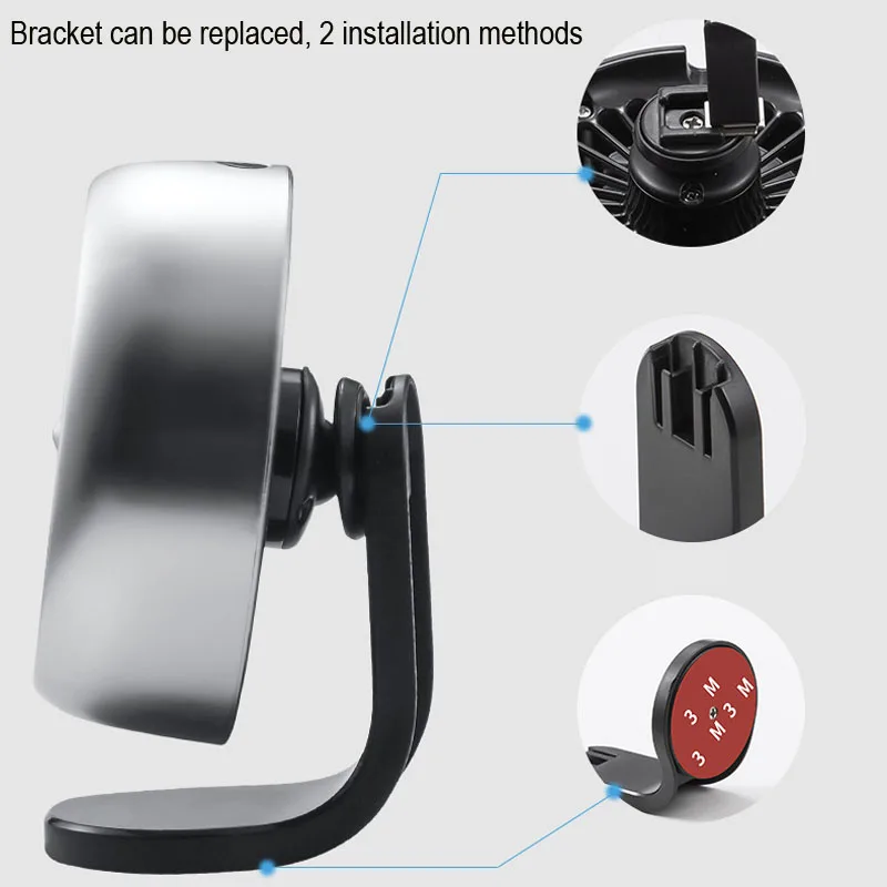 USB вентилятор для автомобиля 3 режима с подсветильник кой|Обогрев и вентиляторы| |