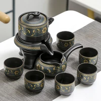 chinese black kung fu tea set ceramic teapot and cup set tea ceremony gift teapots zestaw do herbaty tea set decorations bk50cj