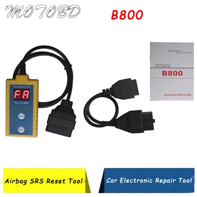 Диагностический сканер OBD B800 Автомобильная подушка безопасности электронный