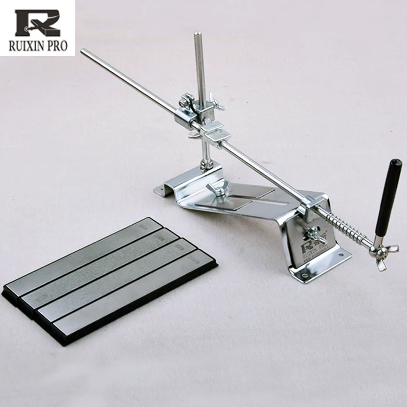 Professional Golden Diamond Plate Kitchen Knife Sharpener Stone Whetstones Sharpening Tool sharpening stone bar Grind | Дом и сад