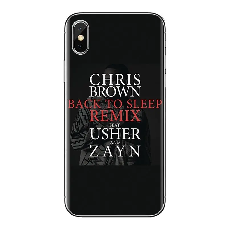 For Sony Xperia Z Z1 Z2 Z3 Z5 compact M2 M4 M5 C4 E3 T3 XA Huawei Mate 7 8 Y3II Chris Brown X Drunk Texting Silicone Phone Cases |