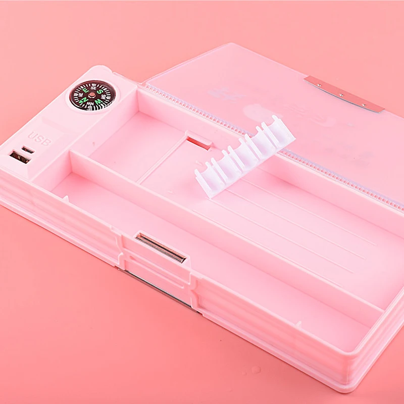 Многофункциональный чехол для ручки учеников и школы с USB-зарядкой вентилятором