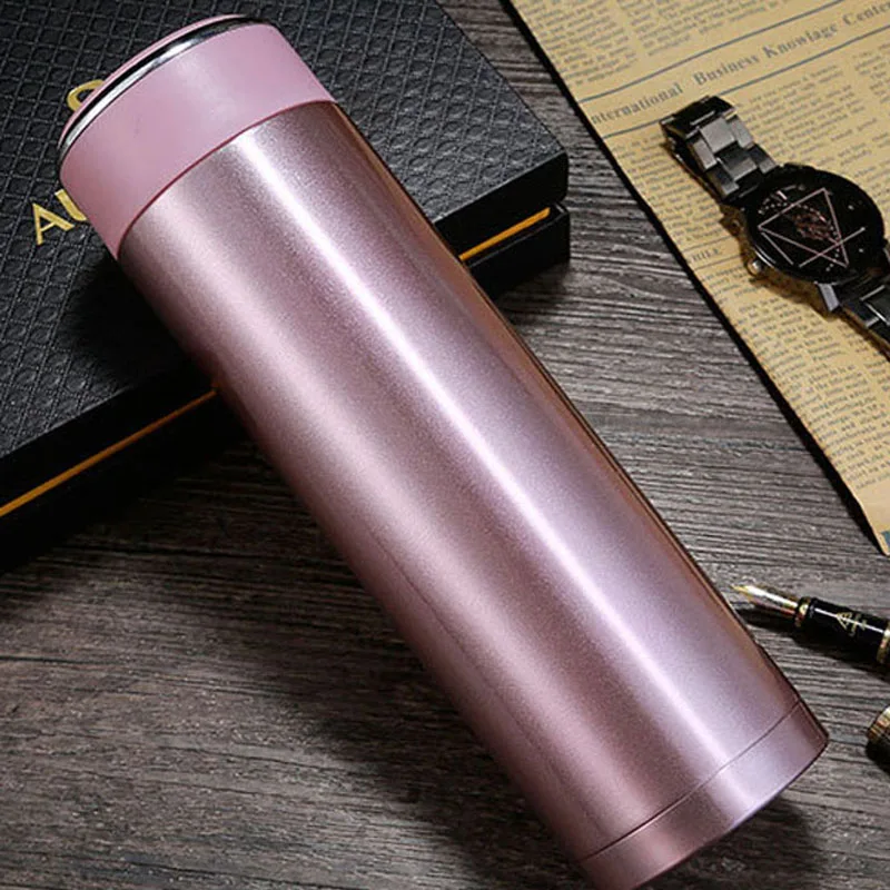 Однотонная бутылка для воды из нержавеющей стали термоизоляционный термос с