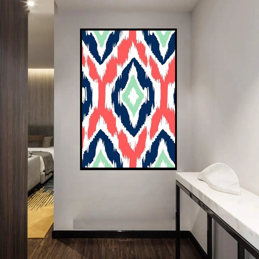 

Алмазная икат, Картина на холсте, настенный художественный плакат для гостиной, бара, декоративные наклейки, Настенная картина