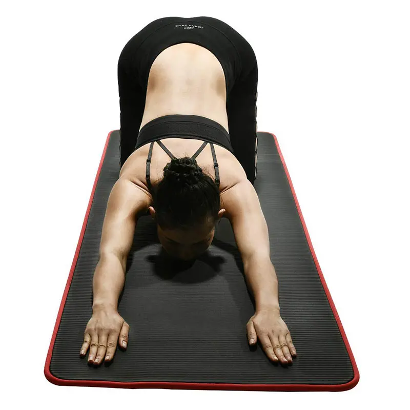 10mm Yoga Mat Extra Thick 1830*610mm NRB Non-slip Pillow For Men Women Fitness Tasteless Gym Exercise Pads Pilates | Спорт и