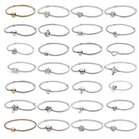 star snake bracelet for women luxury fine jewelry fit pandora original beads charms pendant designer 925 sterling silver bangle