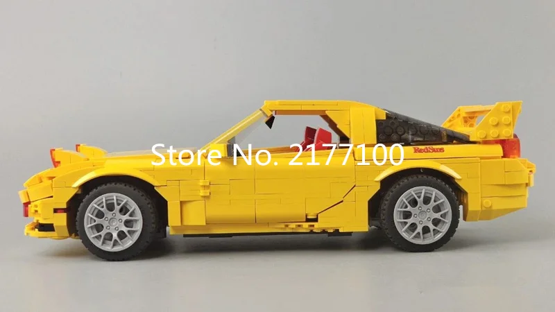 Новый автомобиль серии RX-7 Супер гоночный модель строительные блоки комплект