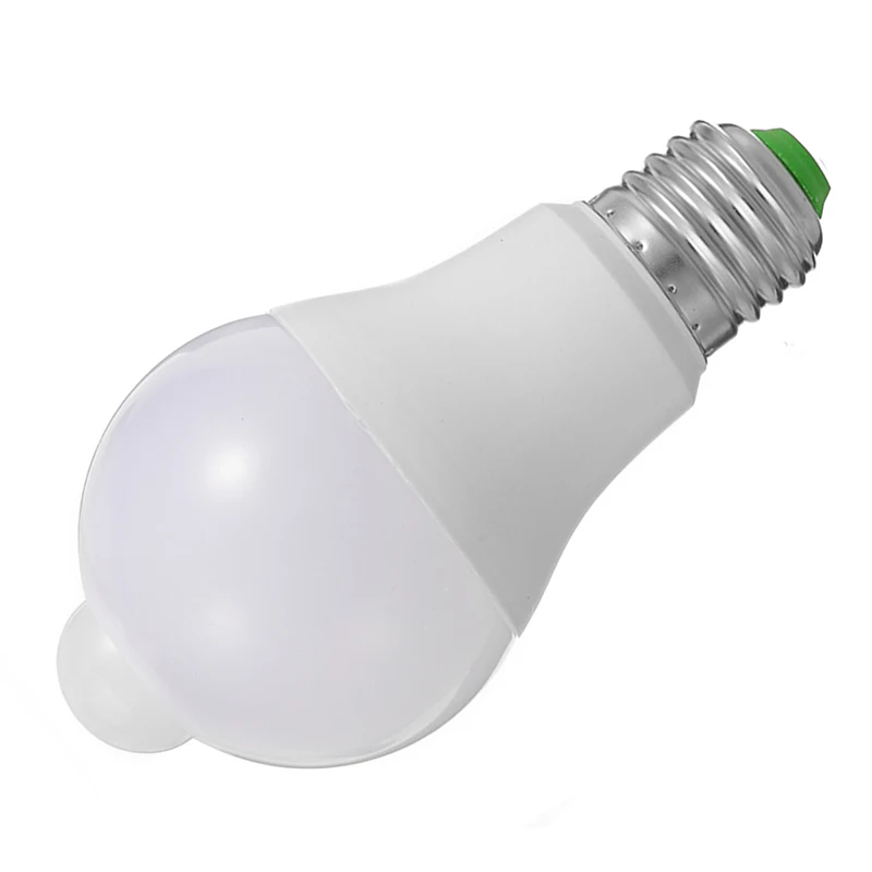 1 шт. светодиодный лампы светильник лампочка с радар движения Сенсор детектор 12W