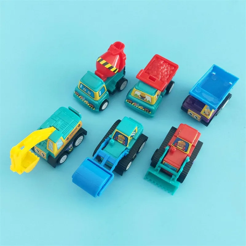 6 шт. игрушечный автомобиль мобильная техника мастерская строительная машина