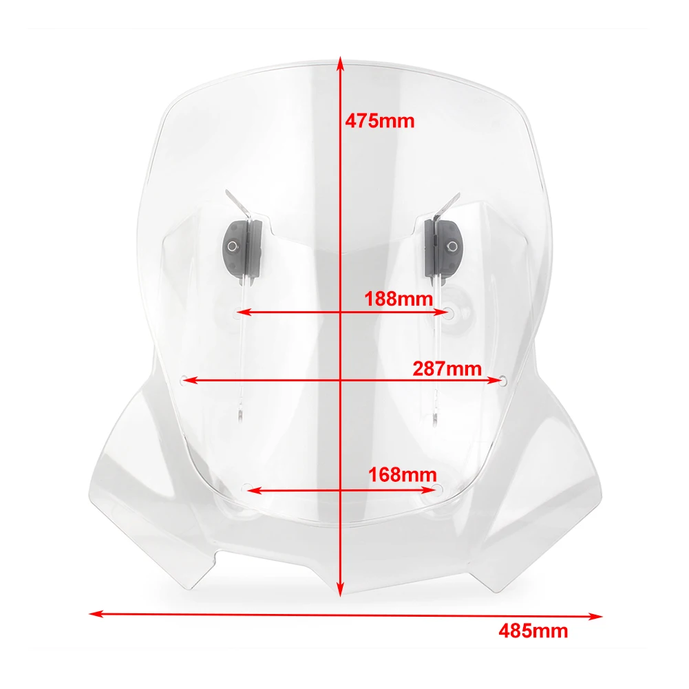 Регулируемое лобовое стекло мотоцикла для BMW F750GS F850GS F750 F850 GS 2018 20019 2020 ABS пластик