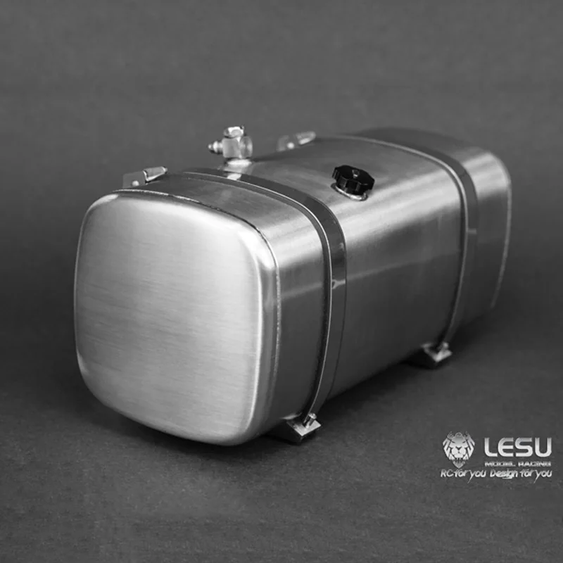 LESU металлический Гидравлический масляный бак 108 мм для 1/14 RC DIY модель TAMIYA Benz