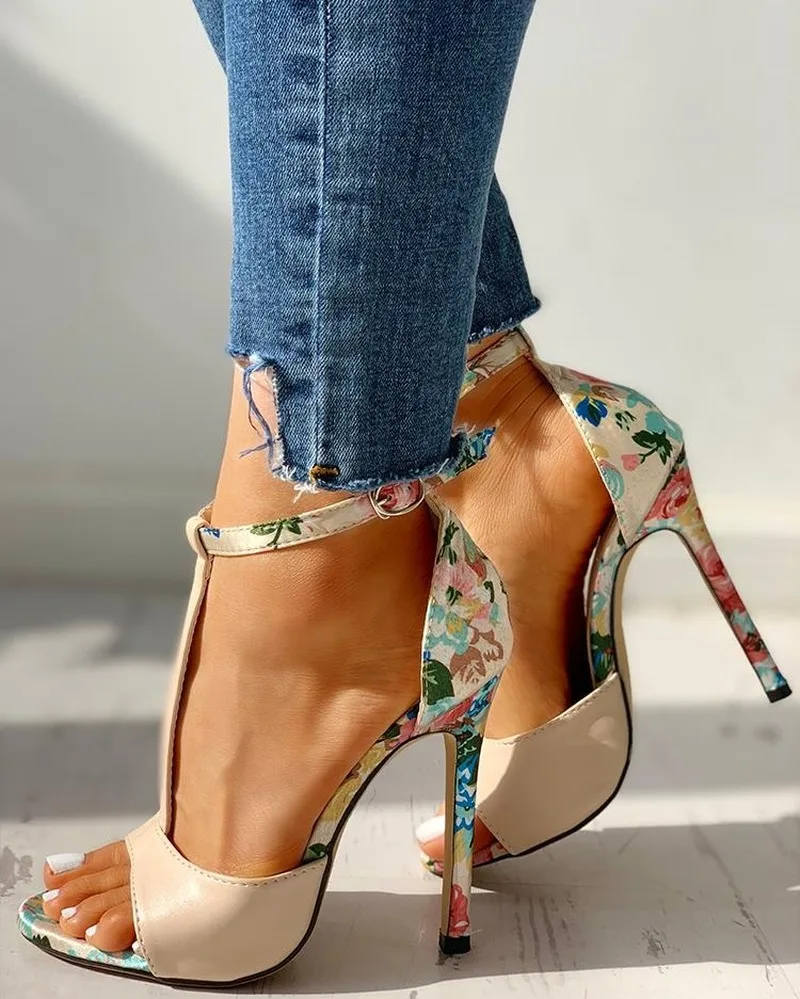 

2020 Printing Zapatos Red Fashion Summer Sexy Exquisite 10cm High Heels Ladies Increased Stiletto Super High Heel Womens Pumps