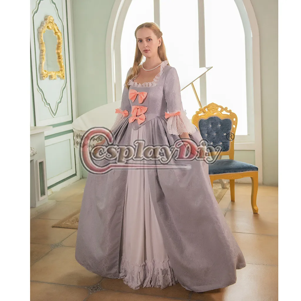 Cosplaydiy 18-й век вечерние платья Мария-антоинетт рококо костюм платье колониальные