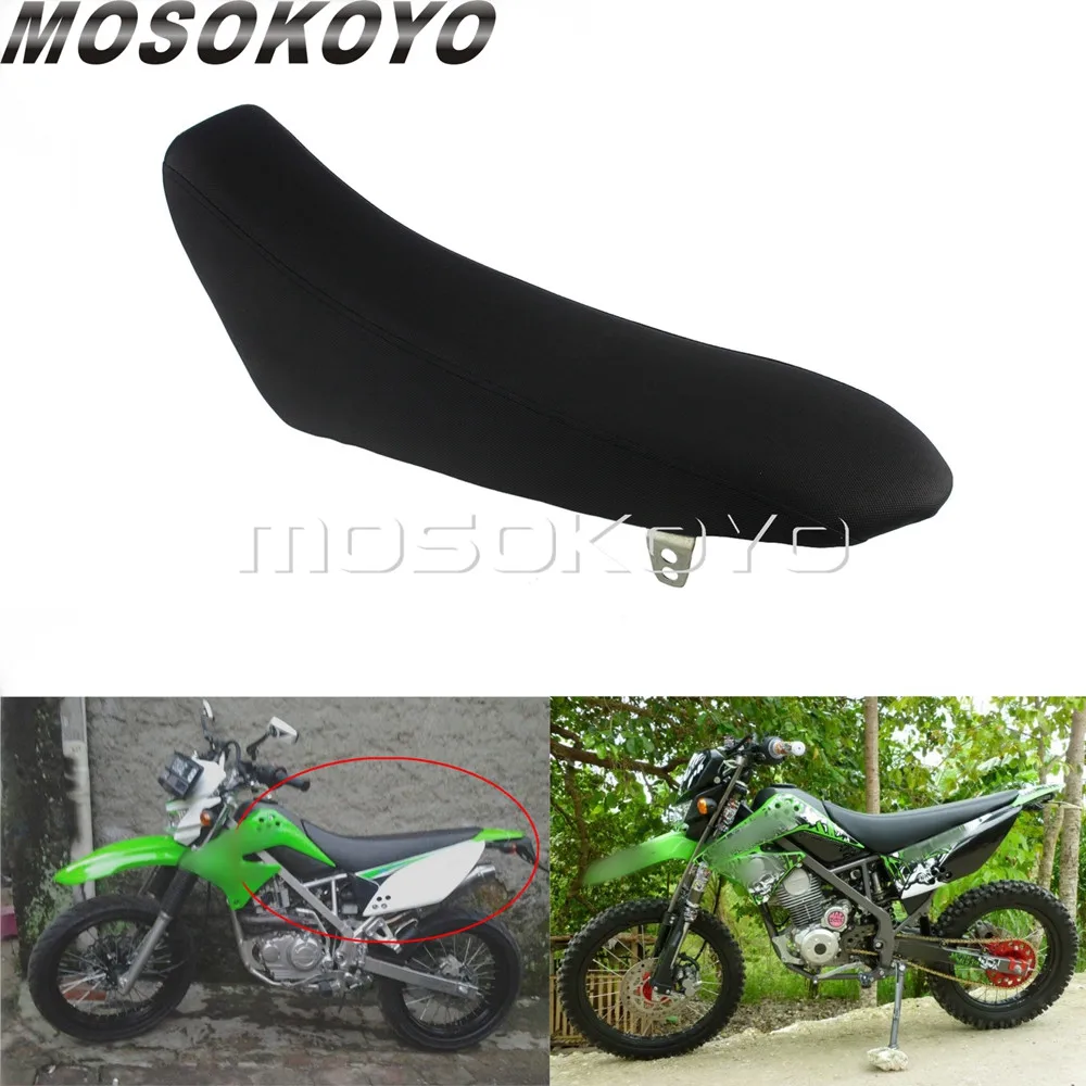 Внедорожный мотоцикл черная подушка сиденья для Kawasaki KLX150 KLX 150 эндуро | Отзывы и видеообзор