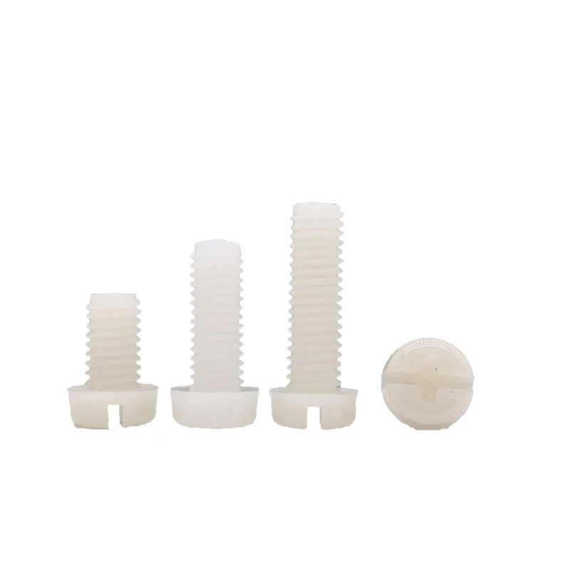 Винты с круглой головкой 10 шт. M6 нейлон одиннадцать символов крестовые PA66