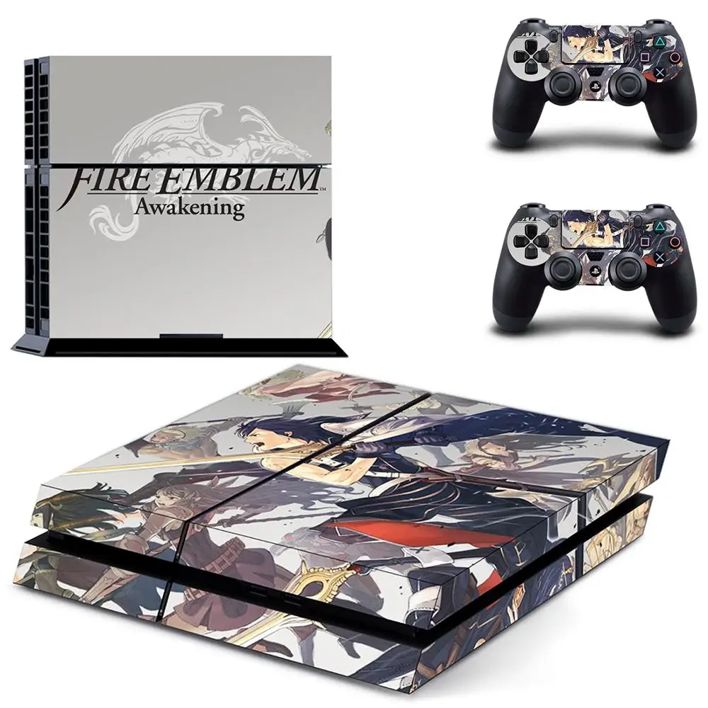 Наклейка Fire Emblem для PS4 наклейка DualShock PlayStation 4 и 2 контроллера Виниловая кожи |