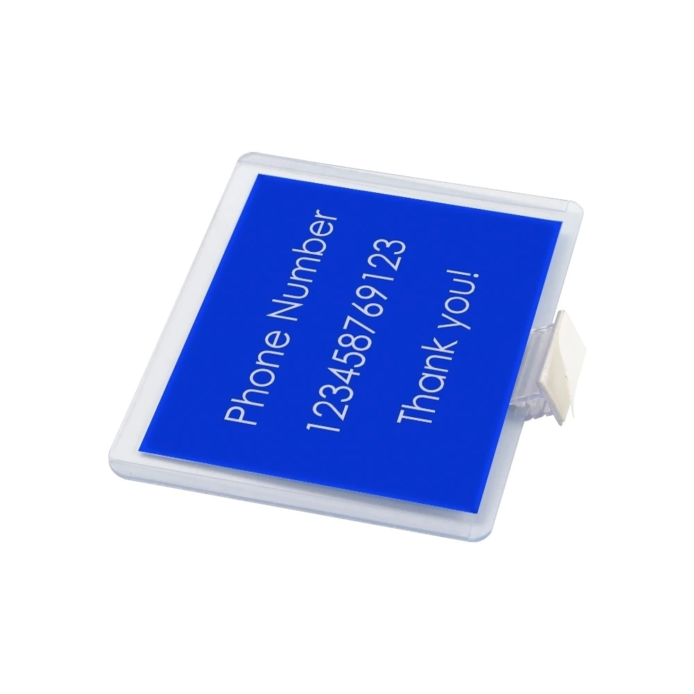 

Permanent Adhesive Supergrip Sign Holder For Signs And Announcements