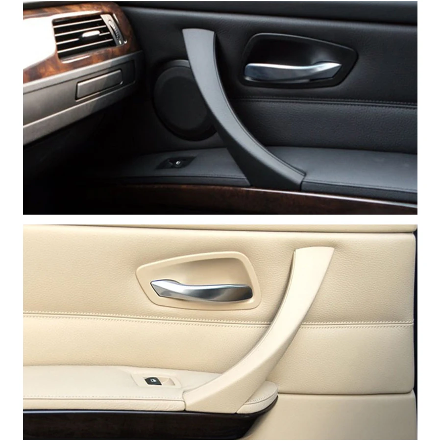 Накладка на внутреннюю ручку салона автомобиля накладка панель двери серый