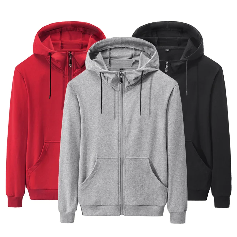 

Hoodies Men Cotton Men's Jackets Hooded Coats Casual Zipper Male Tracksuit New Fashion Jacket Mens Sweatshirts Outerwear C315