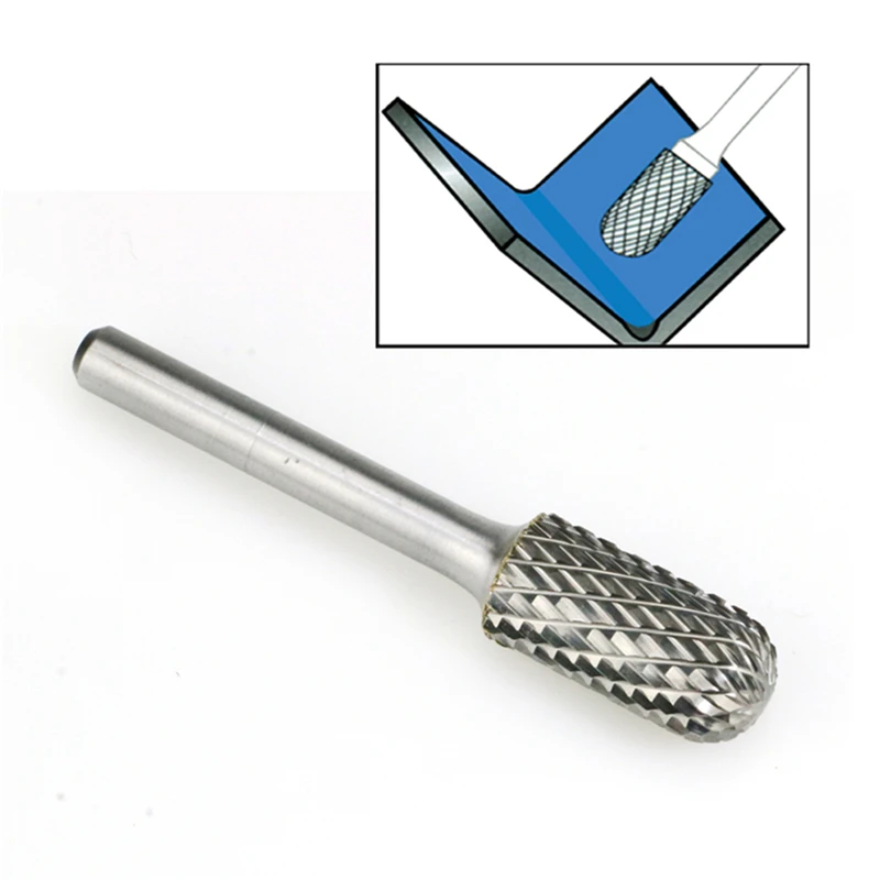 SC 5 микро зернистая твердосплавная насадка цилиндрическая форма с радиусом конца