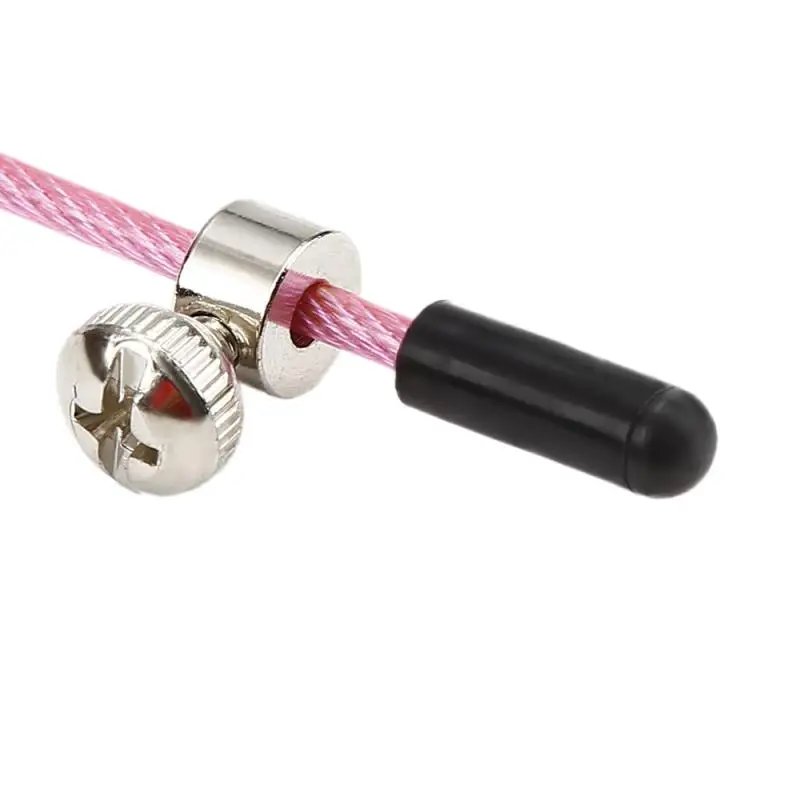 

3.0m Steel Wire Speed Skillful Manufacture Adjustable Skip Rope Aluminum Handle Steel Wire Speed Skipping Rope Jump Rope