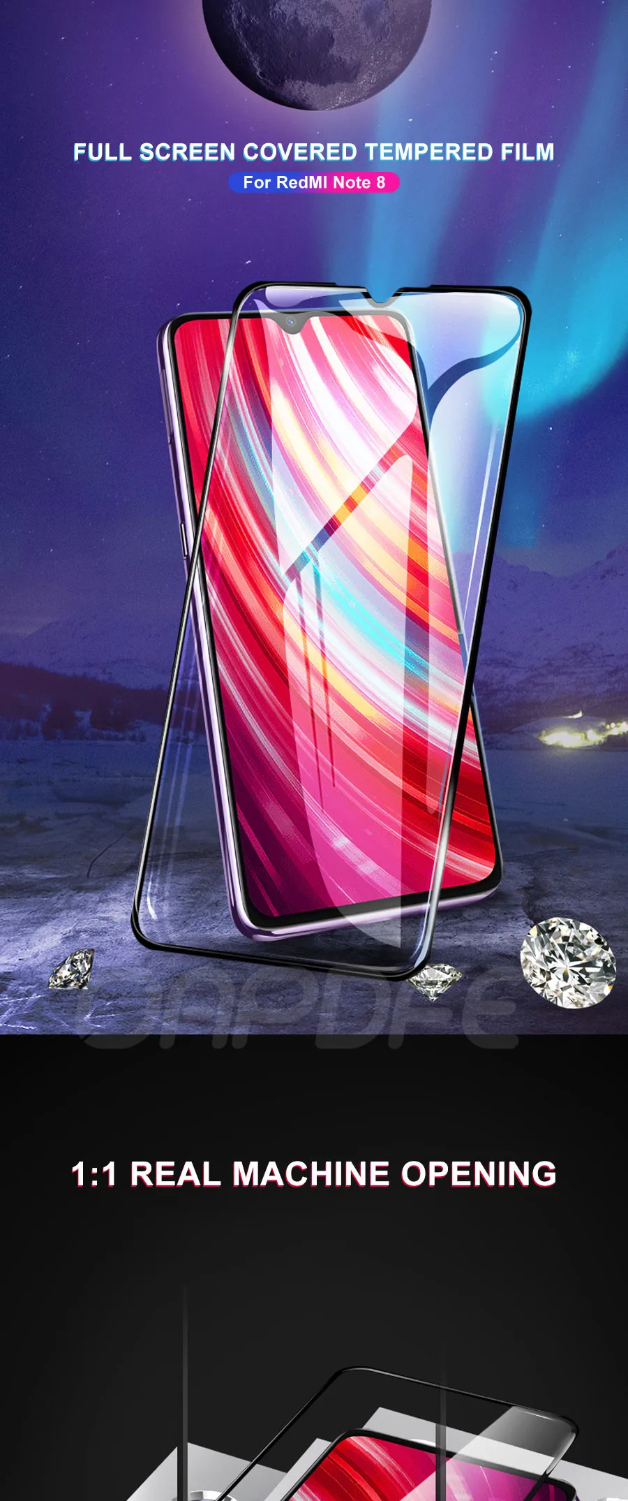 9D закаленное стекло для Xiaomi Redmi 8 8A 7 7A 6A K20 Go 6 Pro Note 8 7 6 Pro Защитная пленка для экрана