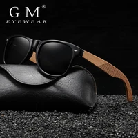 gm vintage women bamboo sunglasses wooden glasses fashion men square eyewear shades oculos de sol feminino brand designer s7062