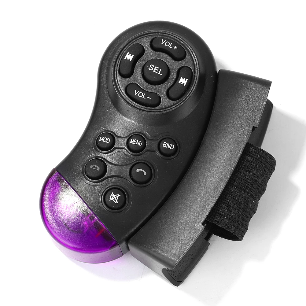 

Беспроводной автомобильный пульт дистанционного управления на руль, 11 кнопок, для автомобильного радио, CD, VCD, DVD-плеера, головное устройство...