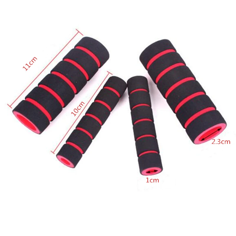 4pcs/set Bike Racing Bicycle Motorcycle Handle Bar Foam Sponge Grip Cover Non-slip Soft Handlebar Wh | Автомобили и мотоциклы