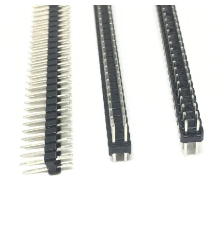 10pcs 2X40 double-row bayonet bolt length 2.54mm 2X40PIN 2*40 40p 40PIN for PCB ARDUINO board use | Электронные компоненты и