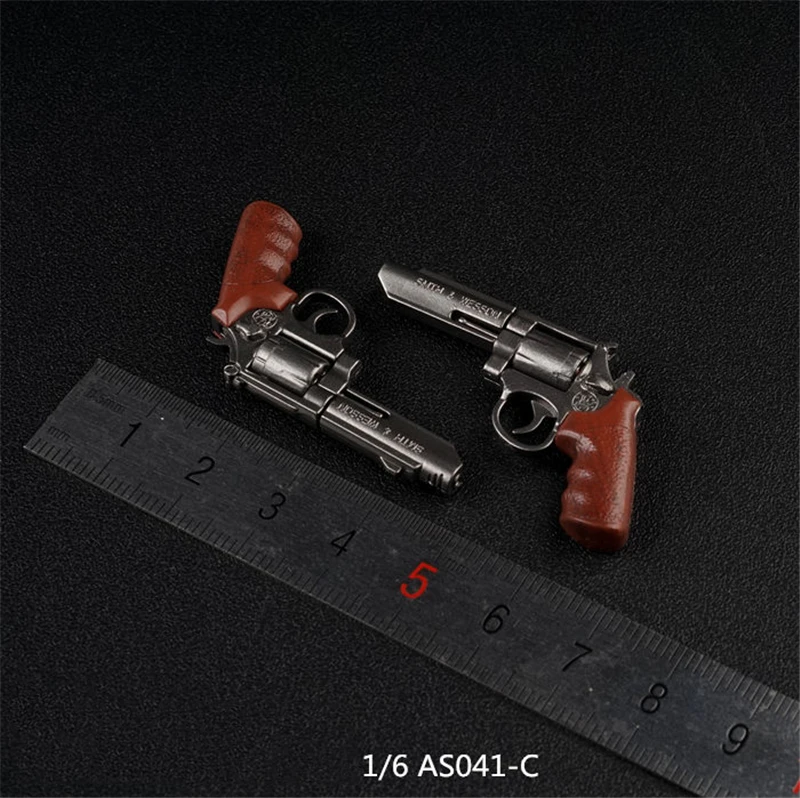 Масштаб 1/6 модель 500 пистолет револьвера пластиковое оружие игрушки для 12 дюймов