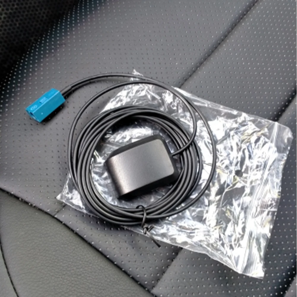 Антенна GPS-приемник Fakra MFD2 RNS2 RNS 510 MFD3 RNS-E для VW Skoda benz Audi A3/A4/A6/TT 3 в-5 в черная м - купить