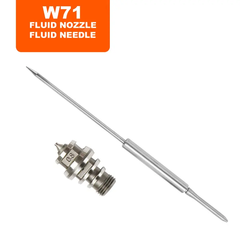 Бесплатная доставка ручной пистолет-распылитель W71 Набор насадок с иглой и