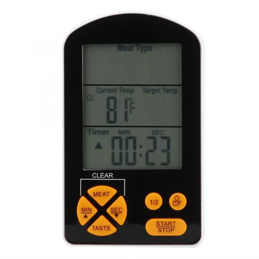 Бытовые термометры беспроводной двойной зонд цифровой термометр для барбекю