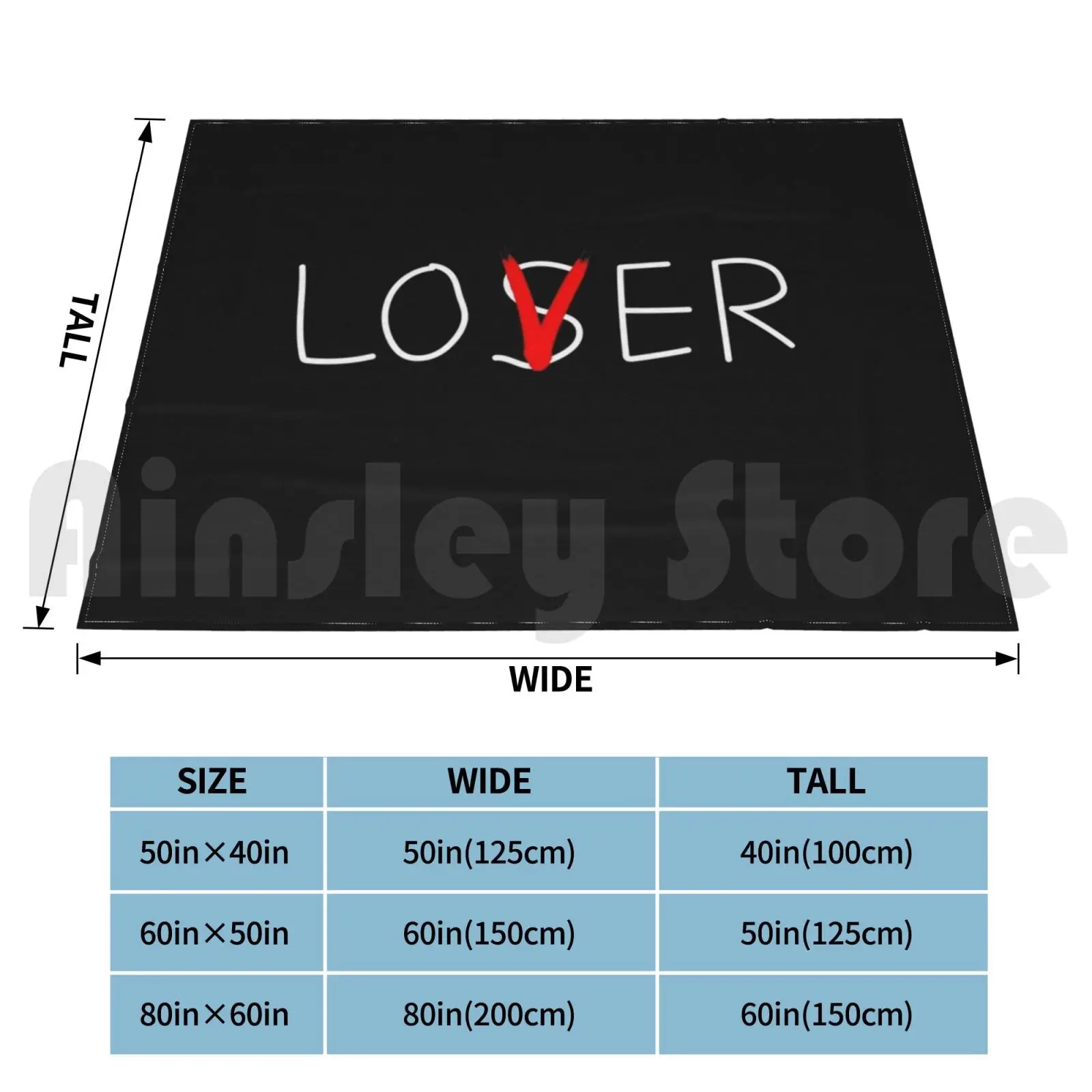 Неудачник или любовник? Одеяло для дивана кровати путешествия любовь любовник