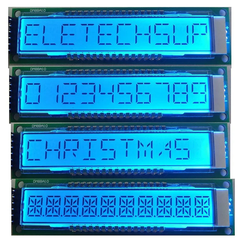 MOOL 10 бит 16 Seg SPI светодиодный дисплей Серийный ЖК для UNO MEGA2560 с Arduino пример
