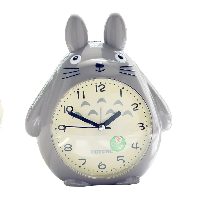 Кварцевые настольные часы Totoro современный таймер будильник Домашний Детский