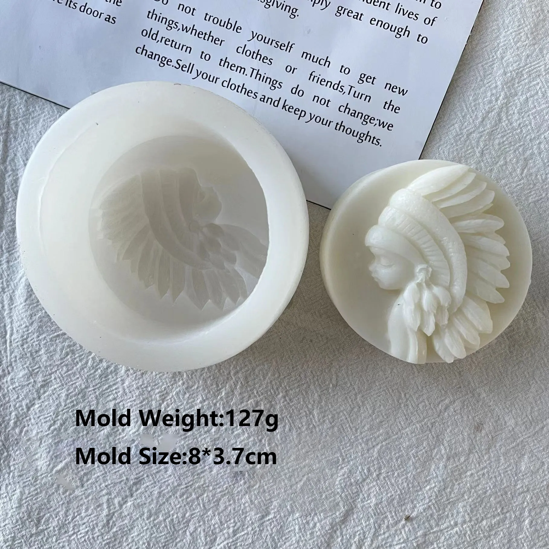 3D силиконовые формы из смолы и глины в виде цветка Феи девочек форма для мыла