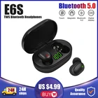 Беспроводные наушники E6SE8SA6S TWS, наушники бесповородные bluetooth, мини-наушники с шумоподавлением, игровая гарнитура с цифровым дисплеем наушники беспроводные блютуз наушники безпроводные наушники беспроводной