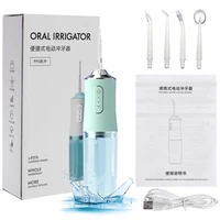 electric oral irrigator dental water jet usb rechargeable water floss 3 modes whitening cleaner tartar removal oral care