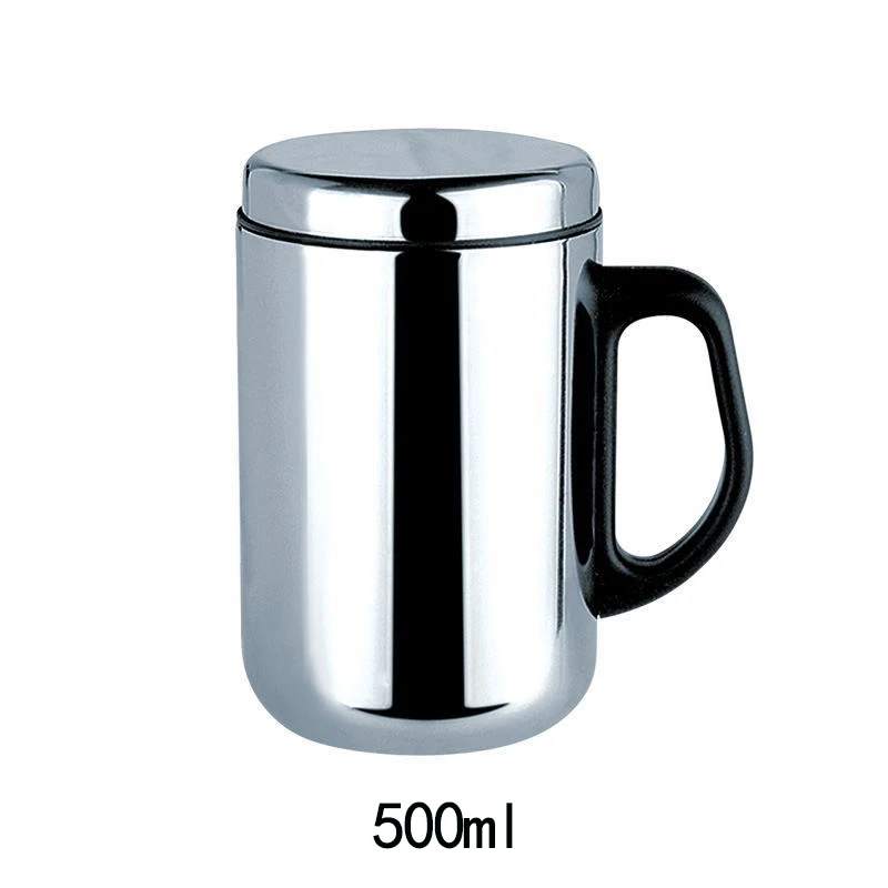 

350/500ml Double Wall Insulated Cup Stainless Steel Thermo Mug Vacuum Flask Coffee Tea Mug Thermos Bottles Water Bottle