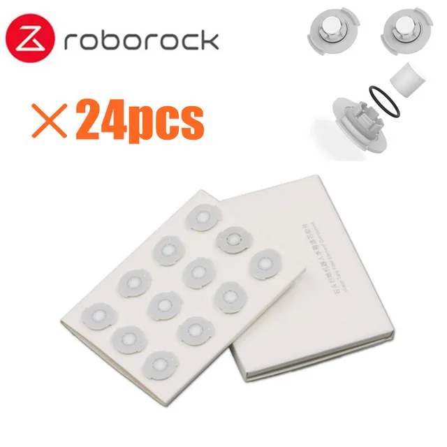 FXMi-20 Подходит для XiaoMi Roborock S50 S51 S55 S6 робот пылесос 2 запасных частей наборы моющих салфеток бак для воды фильтр замены - Цвет: FXMi-20