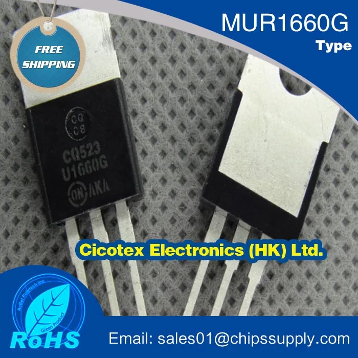 MUR1660G U1660G tube 16A600V TO220-3