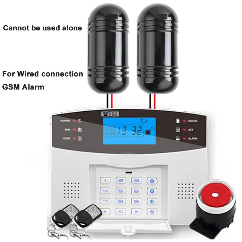 4 Frequency Adjusted DC12-24V ABT Double Beam Outdoor Active Infrared Burglar Alarm Dual Beams Sensor Waterproof Photocells enlarge