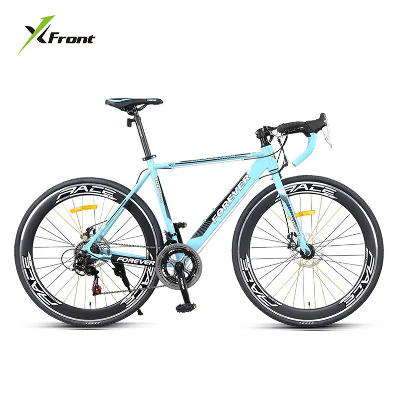 

New Brand Road Bike 14 Speed Bicycle 700CC Wheel Aluminum Alloy Frame Break Wind Racing Light Weight Bicicleta