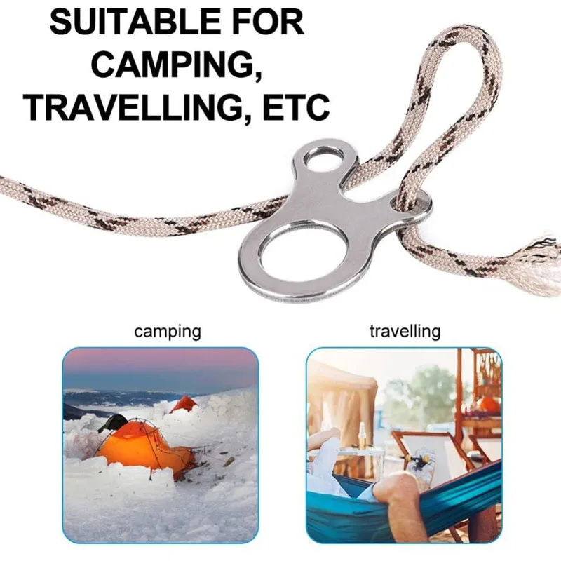 5 шт. 3 отверстия Пряжка EDC для выживания многоцелевой набор инструментов из