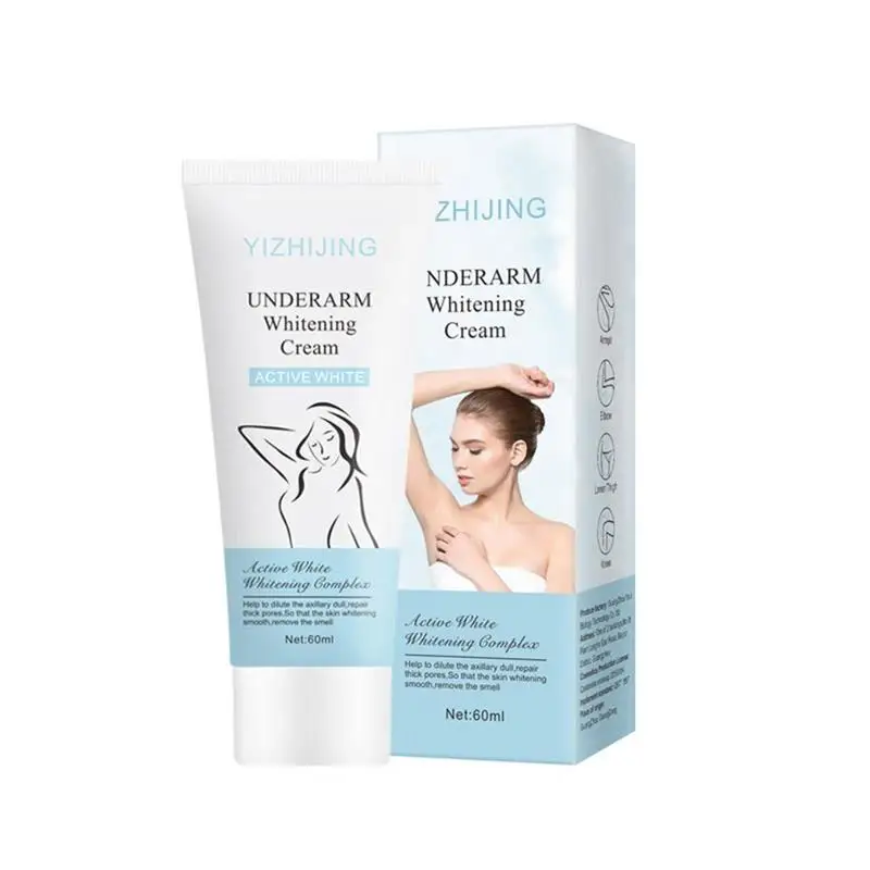 

60ml Underarm Whitening Cream Brightening Cream Underarm Lightening Cream for Armpits Knees Elbows Sensitive and Private Areas