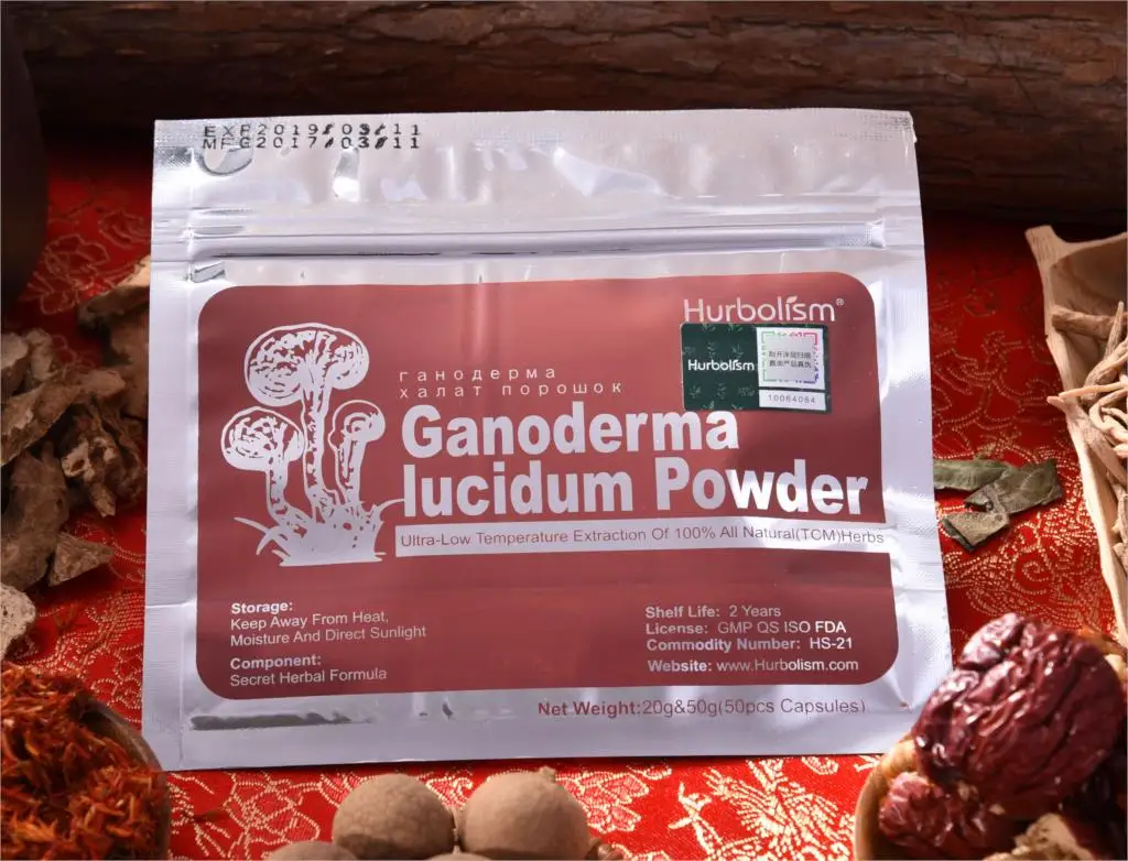 Новая формула Hurbolism порошок Ganoderma lucidum для повышения иммунитета энергии и функции