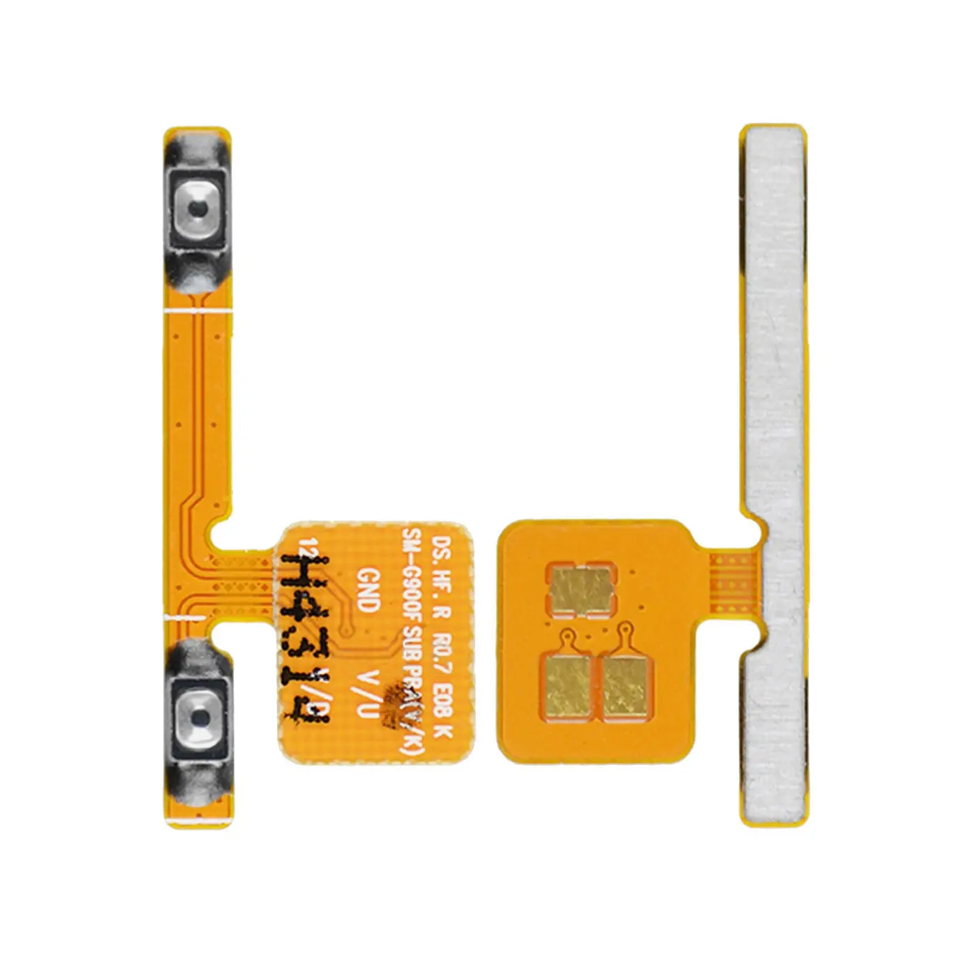 

5pcs/lot Power Volume Switch Key Button Flex Cable For Samsung Galaxy S5 SM-G900 Repair Flex Assembly